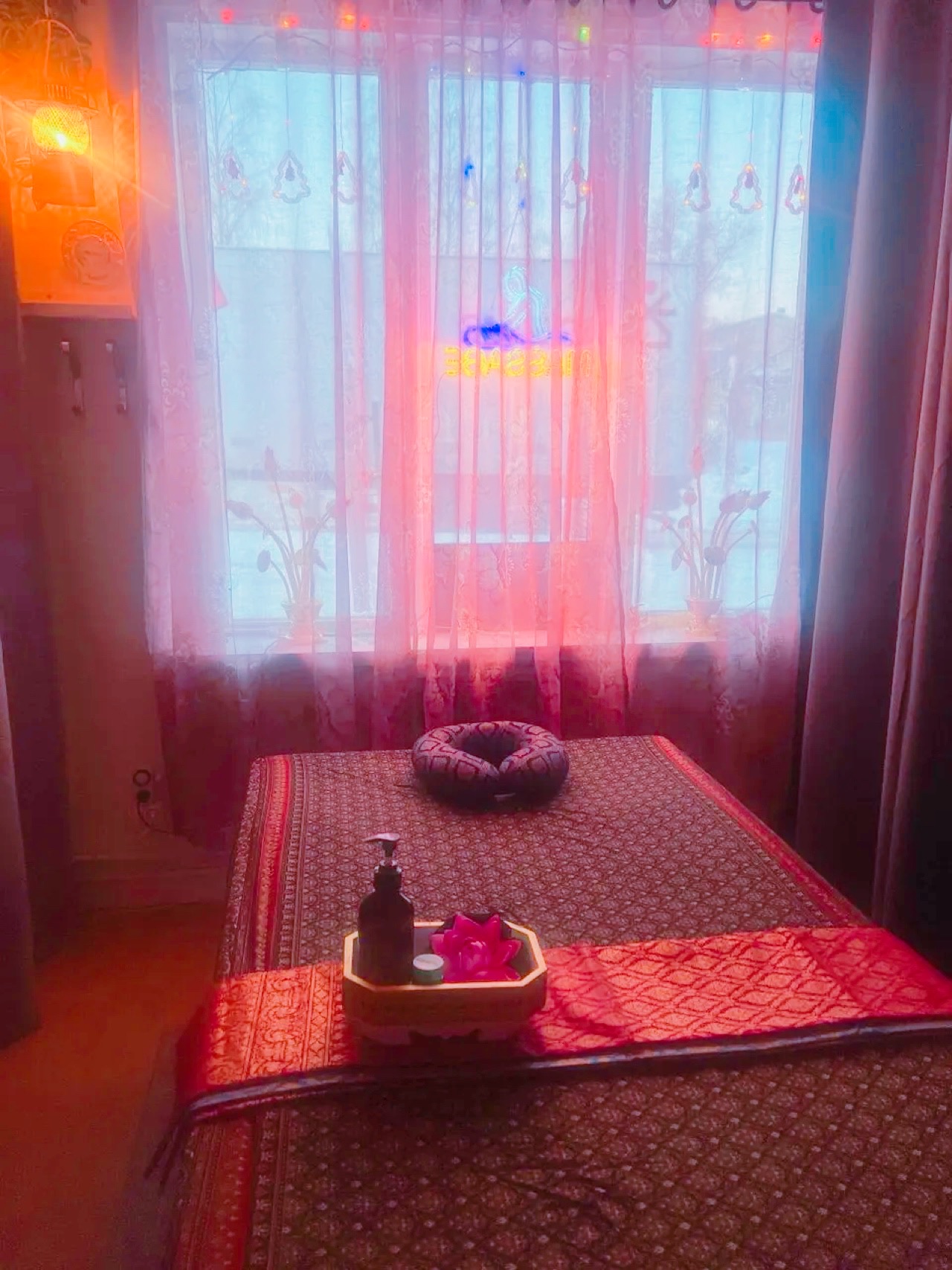 Rygg, axelmassage och nackmassage